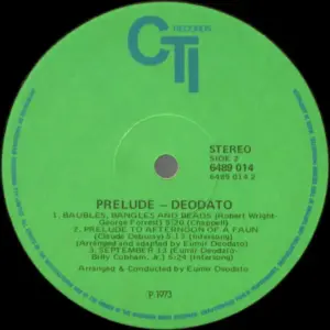 Eumir Deodato – Prelude