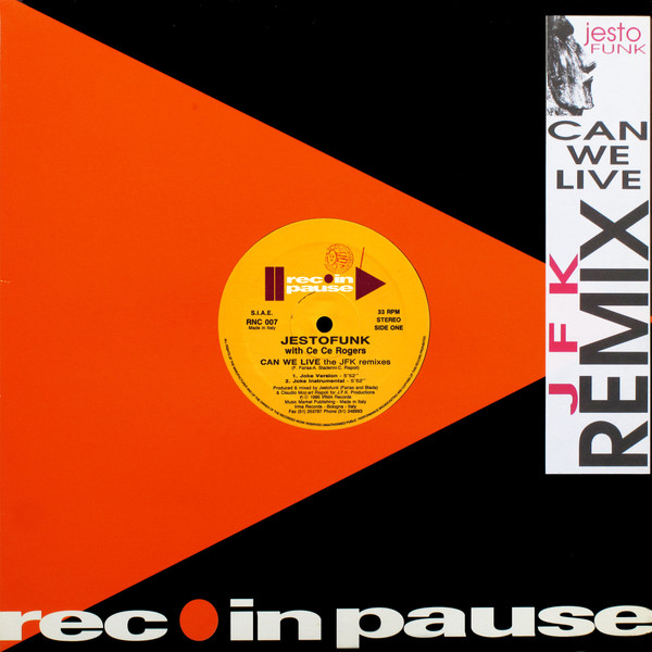 Jestofunk, Ce Ce Rogers – Can We Live (The JFK Remixes)