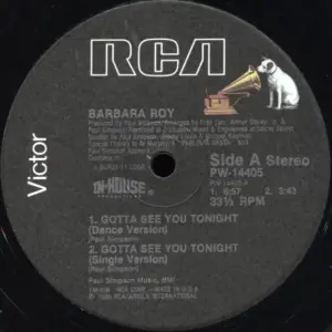 Barbara Roy – Gotta See You Tonight