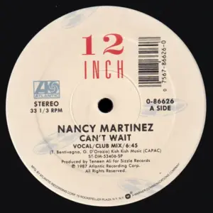 Nancy Martinez – Can't Wait