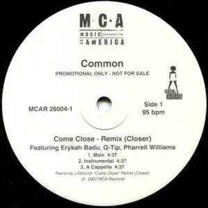 Common – Come Close - Remix (Closer)