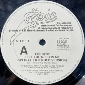 Forrest – Feel The Need In Me