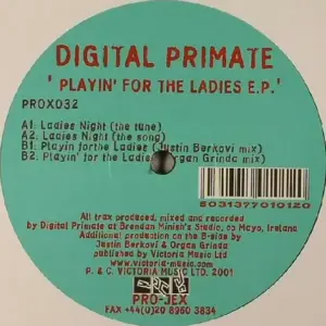 Digital Primate – Playin For The Ladies E.P.
