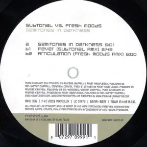 Subtonal vs. Fresh Moods – Semitones In Darkness
