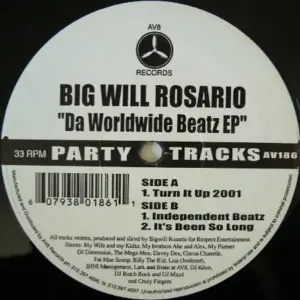 Big Will Rosario – Da Worldwide Beatz EP