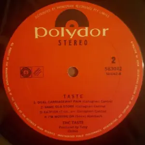 Taste (2) – Taste