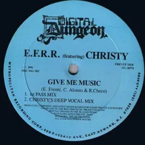 Eddie Frenté / Ray Roc Checo (Featuring) Cristin Aloisio – Give Me Music