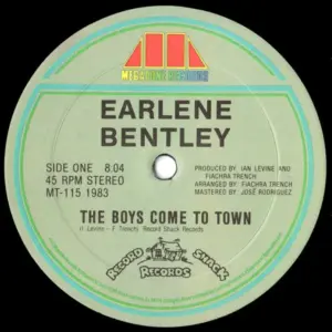 Earlene Bentley – The Boys Come To Town