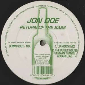 Jon Doe – Return Of The Bass