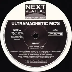 Ultramagnetic MC's – Funky / Mentally Mad