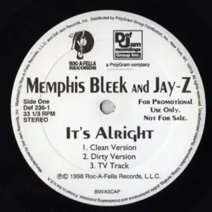 Memphis Bleek And Jay-Z / Diamonds In Da Rough – It's Alright / The Doe