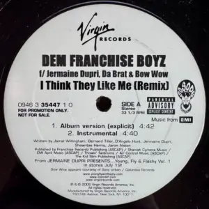 Dem Franchize Boyz F/ Jermaine Dupri, Da Brat & Bow Wow – I Think They Like Me (Remix)