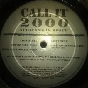 Call It 2000 – Africans In Space