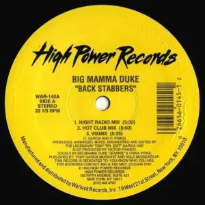 Big Mamma Duke – Back Stabbers