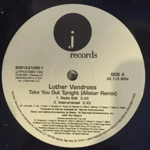 Luther Vandross – Take You Out Tonight (Allstar Remix)