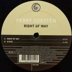 Ferry Corsten – Right Of Way