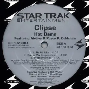 Clipse Featuring Ab-Liva & Rosco P. Coldchain – Hot Damn