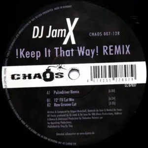 DJ JamX – !Keep It That Way! (Remix)