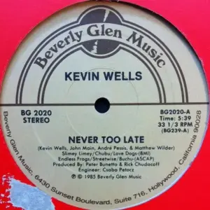 Kevin Wells – Never Too Late