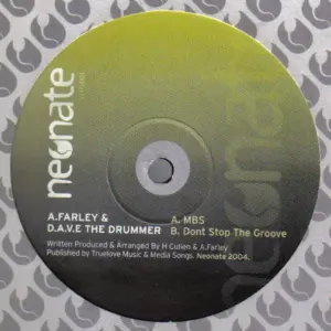 Andy Farley & D.A.V.E. The Drummer – MBS / Don't Stop The Groove