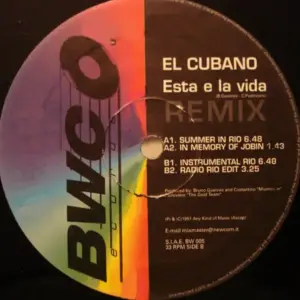 El Cubano – Esta E La Vida REMIX