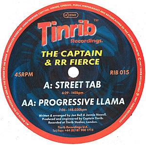 Captain Tinrib, RR Fierce – Street Tab / Progressive Llama