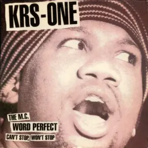 KRS-One – Can't Stop, Won't Stop / The MC / Word Perfect