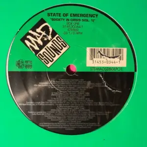 Various – State Of Emergency - Society In Crisis (Vol. 1)