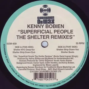 Kenny Bobien – Superficial People (The Shelter Remixes)