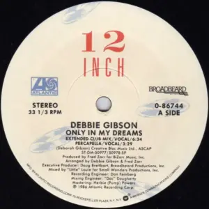Debbie Gibson – Only In My Dreams