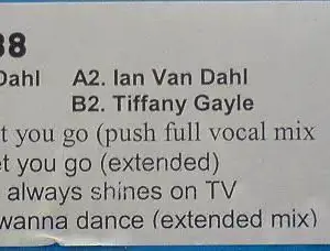 Ian Van Dahl / Milk Inc. / Tiffany Gayle – I Can't Let You Go / The Sun Always Shines On TV / Do You Wanna Dance