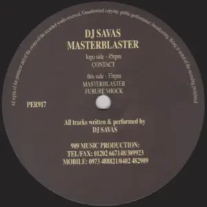 Savas Pascalidis – Masterblaster