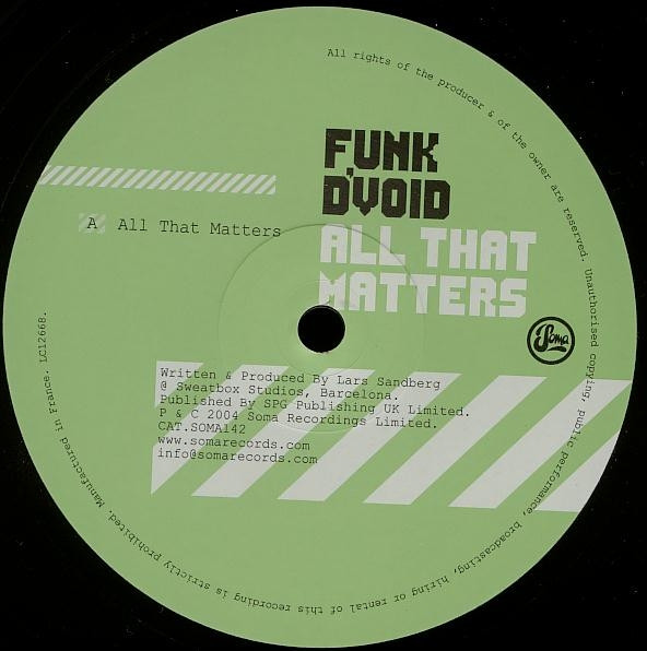 Funk D'Void – All That Matters