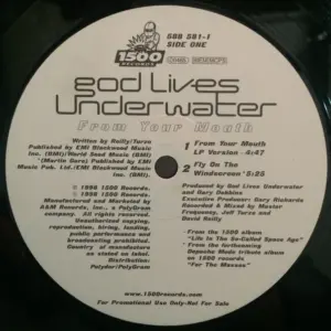 God Lives Underwater – From Your Mouth