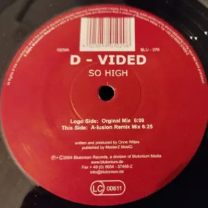 D-Vided – So High
