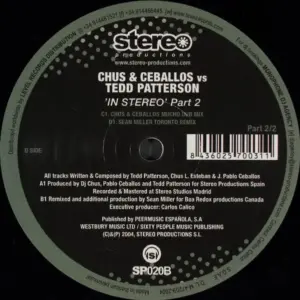 Chus & Ceballos vs. Tedd Patterson – In Stereo - Part 2