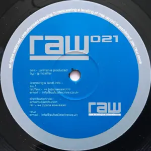 Guy McAffer – RAW 021