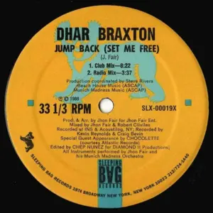 Dhar Braxton – Jump Back (Set Me Free)