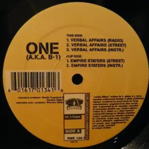 One (46) A.K.A. B-1 – Verbal Affairs / Empire Staters