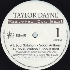 Taylor Dayne – Whatever You Want