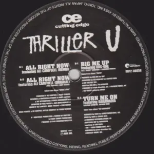 Thriller U – All Right Now