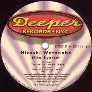 Hiroshi Watanabe – Nite System