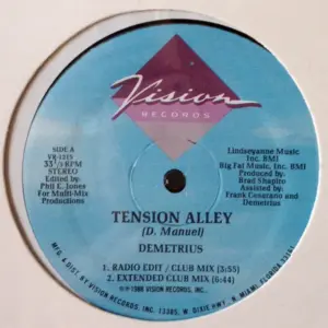 Demetrius Manuel – Tension Alley