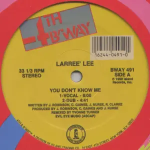 Larree' Lee – You Don't Know Me