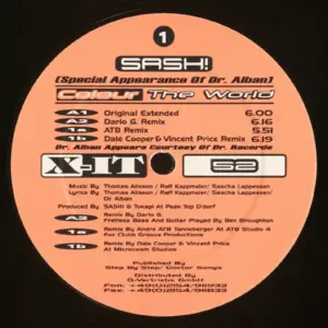 Sash! With Special Appearance Of Dr. Alban – Colour The World
