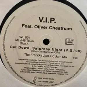 VIP (8) Feat. Oliver Cheatham – Get Down, Saturday Night (V.S.' 98)