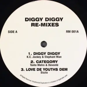 Various – Diggy Diggy Re-Mixes