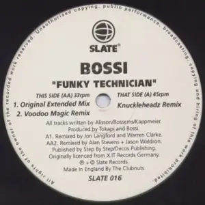 Bossi – Funky Technician