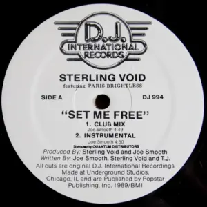 Sterling Void Featuring Paris Brightledge – Set Me Free