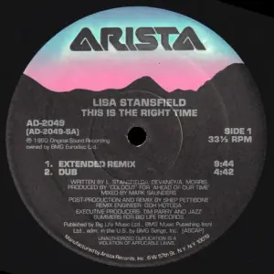 Lisa Stansfield – This Is The Right Time